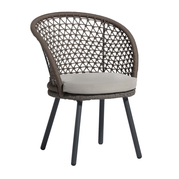 Stackable garden armchair