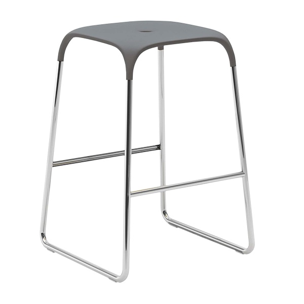 Tabouret mi-hauteur en métal