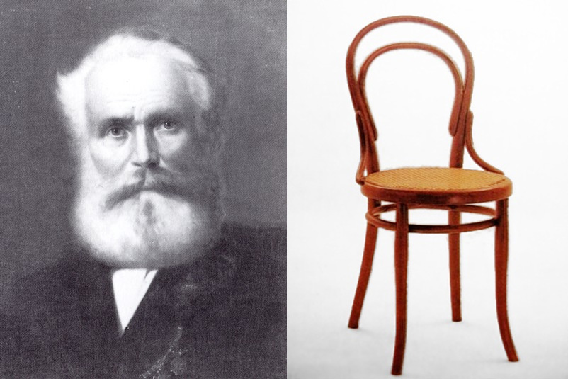 Стілець No. 14, 1859 рік, Michael Thonet