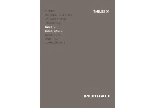 Pedrali Tables 2025 • 01