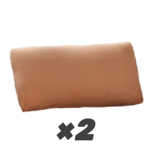 2 unidades — cojines específicos para Dada, dimensiones 55 × 28 cm  + €247 