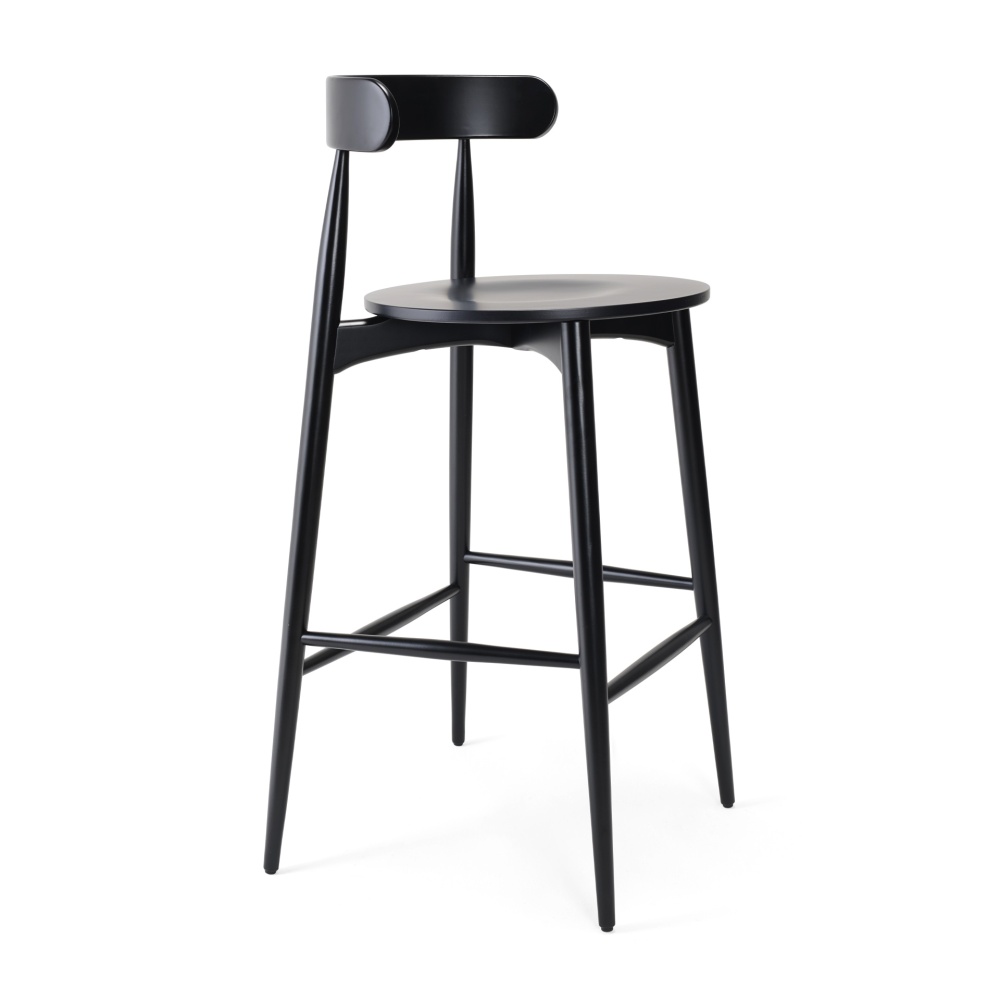 Bar stool with round seat H-2432 Frisbee Bar stool with round seat H-2432 Frisbee