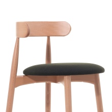Bar stool with round seat H-2432 Frisbee
