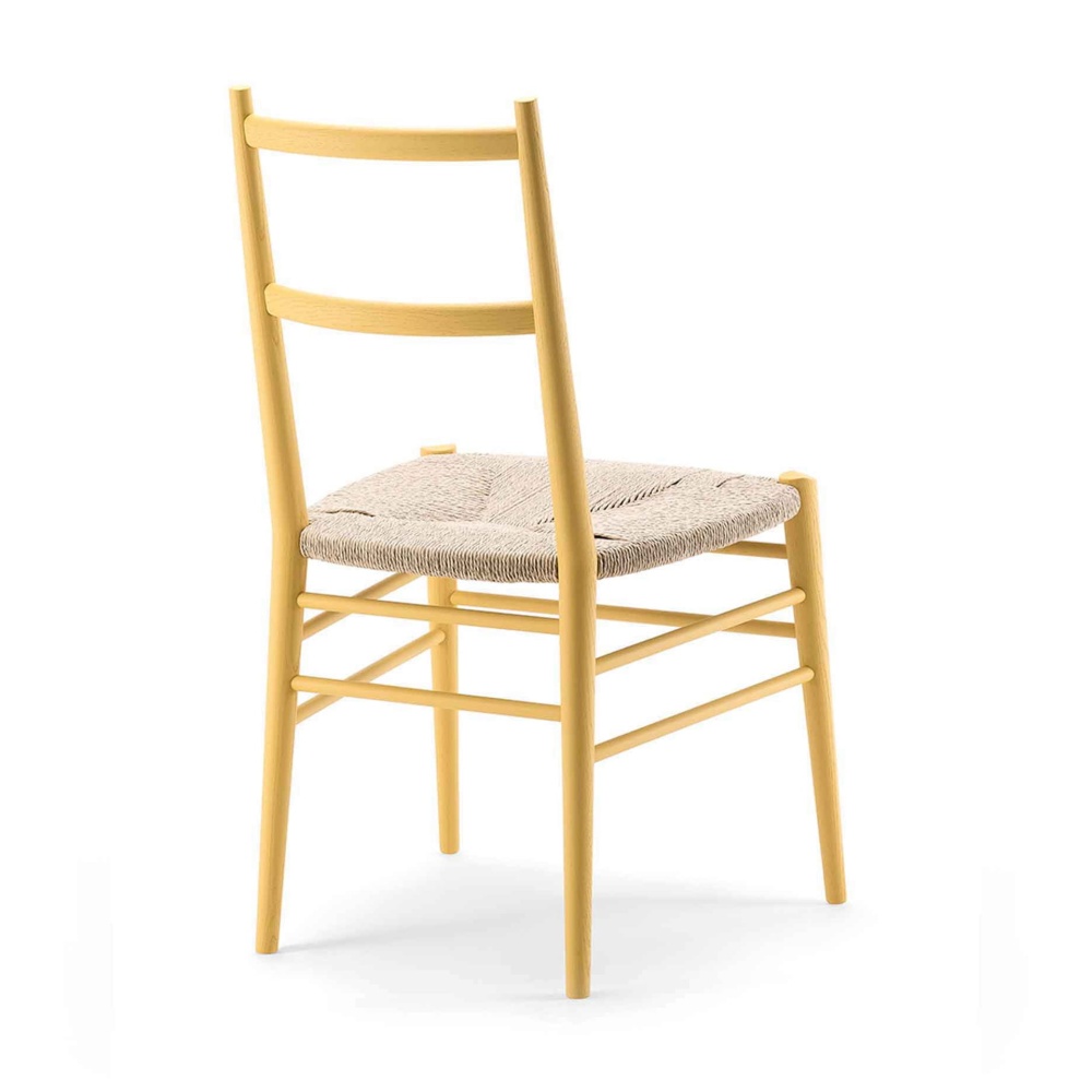 Chaise en frêne avec assise tressée A-2521 Alpha