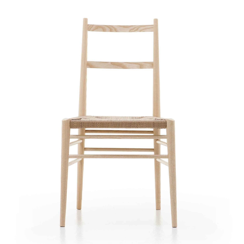 Chaise en frêne avec assise tressée A-2521 Alpha