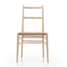 Chaise en frêne avec assise tressée A-2521 Alpha
