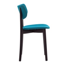 Chaise en bois rembourrée A-2464 Babar