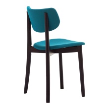 Chaise en bois rembourrée A-2464 Babar