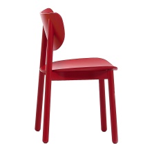 Wooden chair with solid or upholstered seat A-2441 Buena