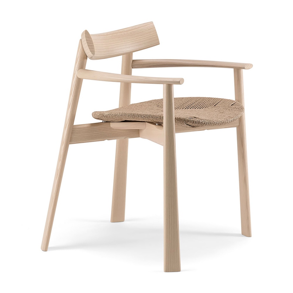 Wooden armchair in Asian style B-2204 Remo
