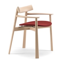 Wooden armchair in Asian style B-2204 Remo