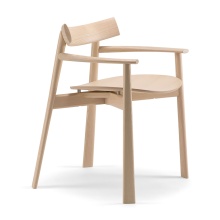 Wooden armchair in Asian style B-2204 Remo