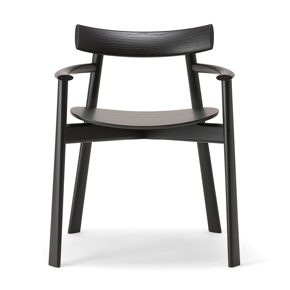 Wooden armchair in Asian style B-2204 Remo