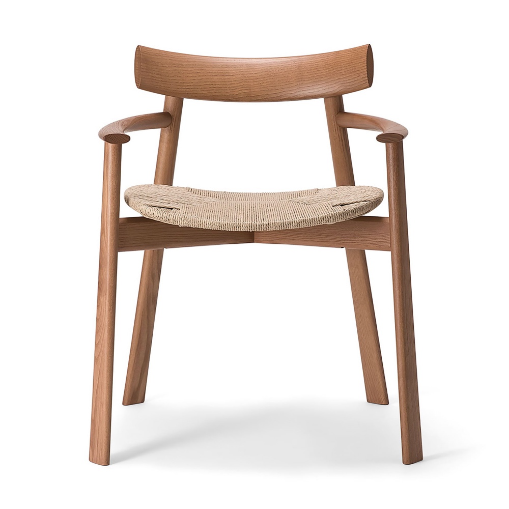 Wooden armchair in Asian style B-2204 Remo