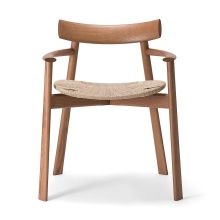 Wooden armchair in Asian style B-2204 Remo