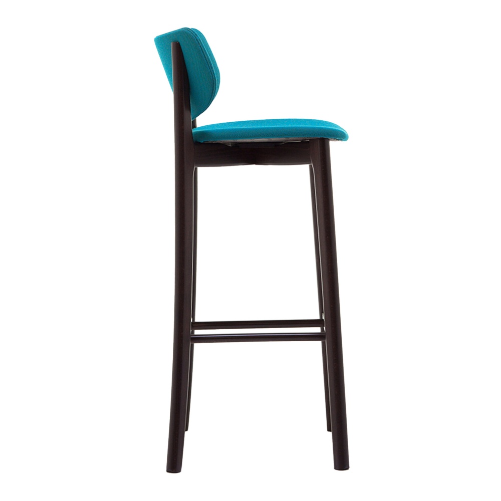 Upholstered wooden bar stool H-2465 Babar Upholstered wooden bar stool H-2465 Babar