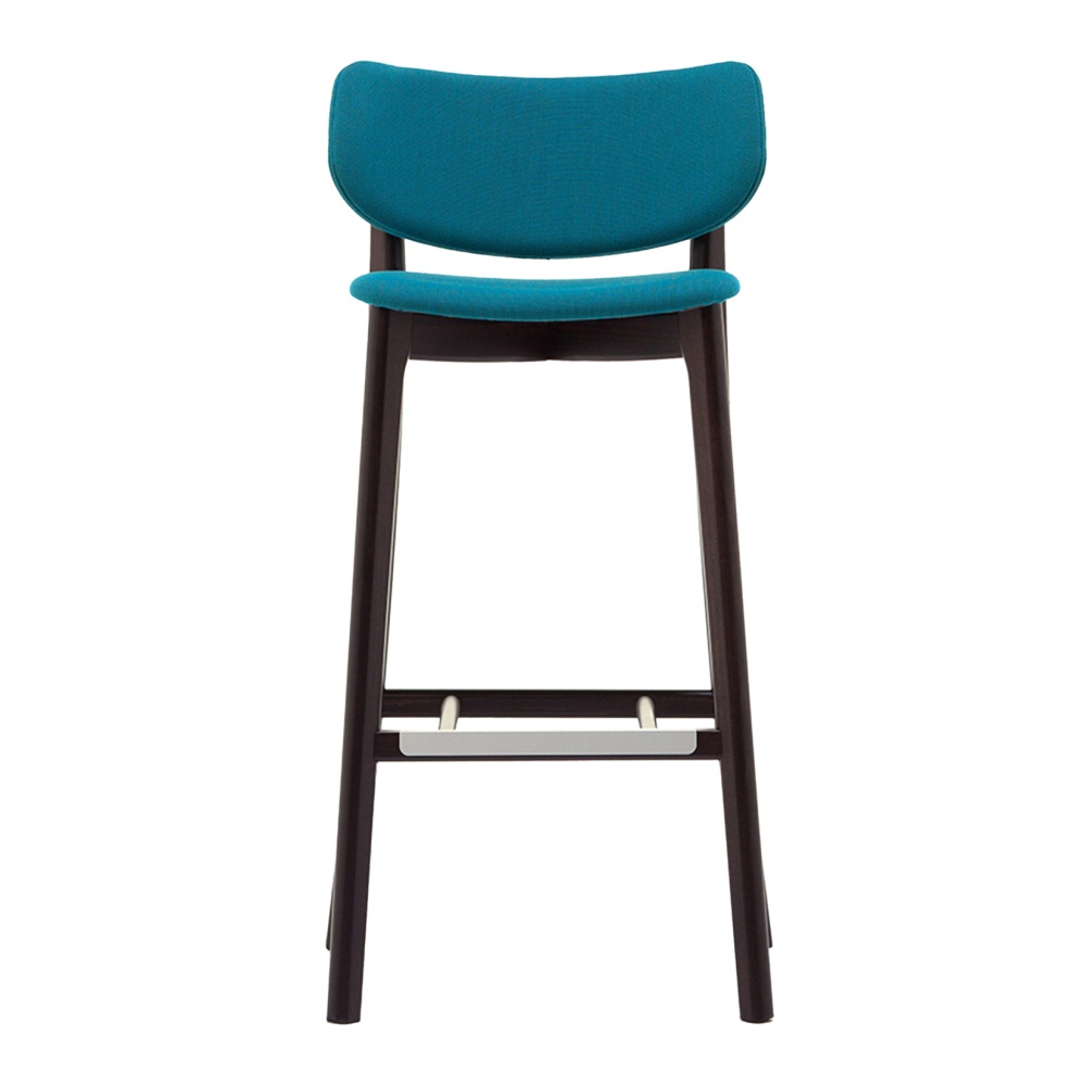 Upholstered wooden bar stool H-2465 Babar Upholstered wooden bar stool H-2465 Babar