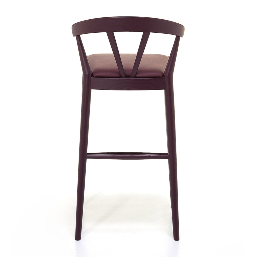 Wooden bar stool in Asian style H-2127 Ginger
