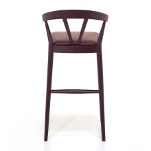 Wooden bar stool in Asian style H-2127 Ginger
