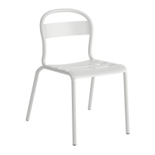 Chaise en aluminium empilable A-Stecca