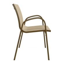 Chaise en aluminium et textile B-1310 Holly