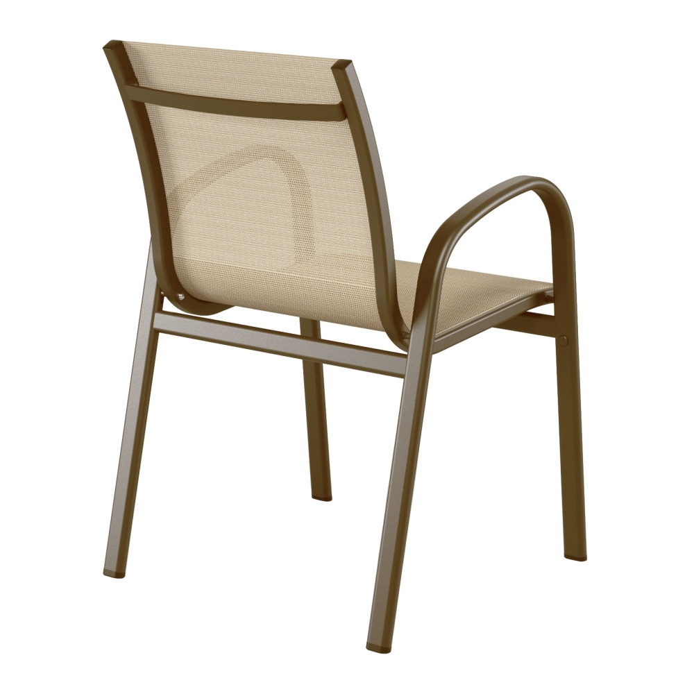 Chaise en aluminium et textile B-1310 Holly