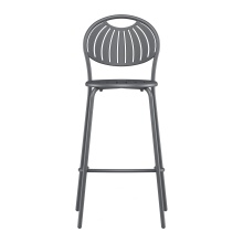 Stackable steel bar stool Coupole