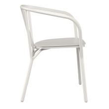 Aluminium chair with a solid or soft seat A-9042 Angel