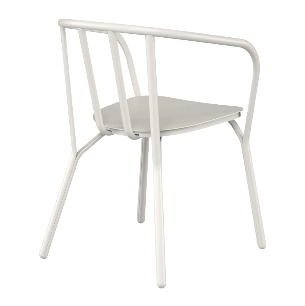 Aluminium chair with a solid or soft seat A-9042 Angel