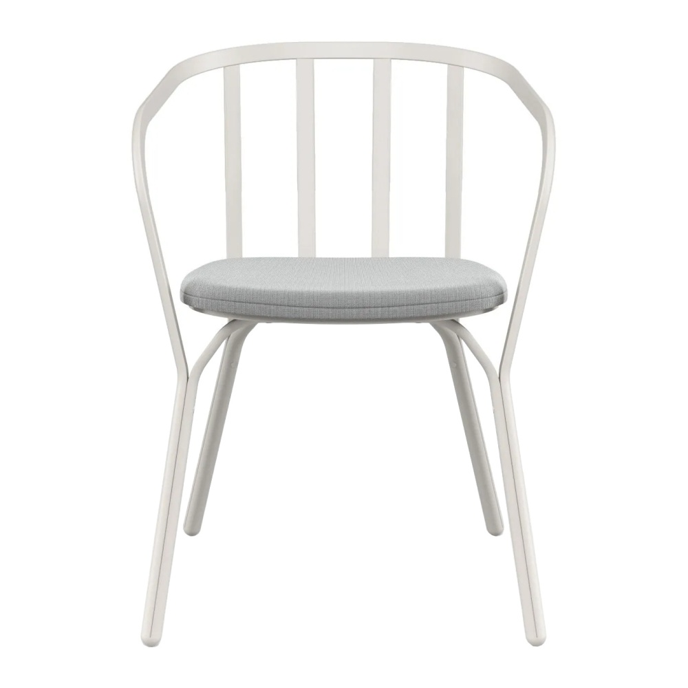 Aluminium chair with a solid or soft seat A-9042 Angel