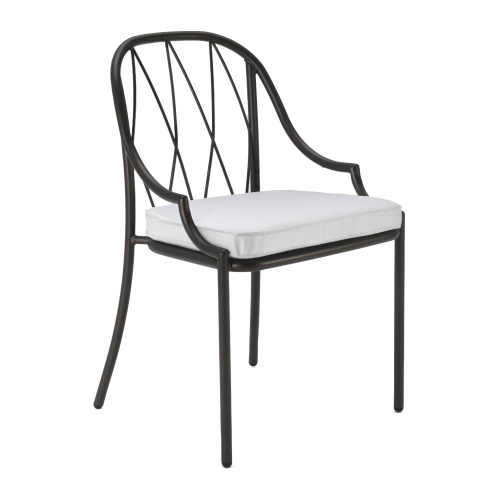 Chaise en métal empilable Chaise en métal empilable