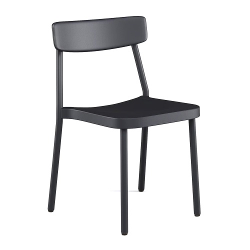 Stackable aluminium chair