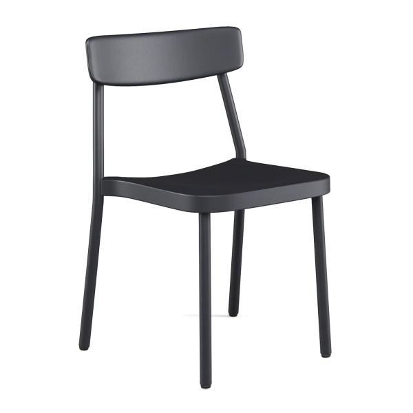 Chaise en aluminium empilable