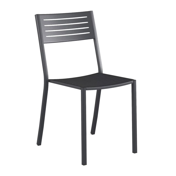 Chaise en métal empilable Chaise en métal empilable