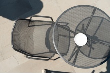 Round metal table Ø80 Combo R80