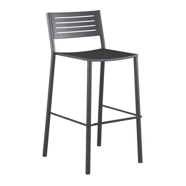 Outdoor stackable metal bar stool Outdoor stackable metal bar stool