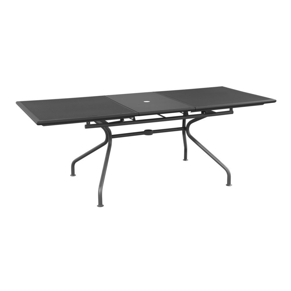 Steel extending table 160x90 with a reclangular top Athena 3428