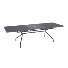 Steel extending table 230x100 with a reclangular top Athena 3425