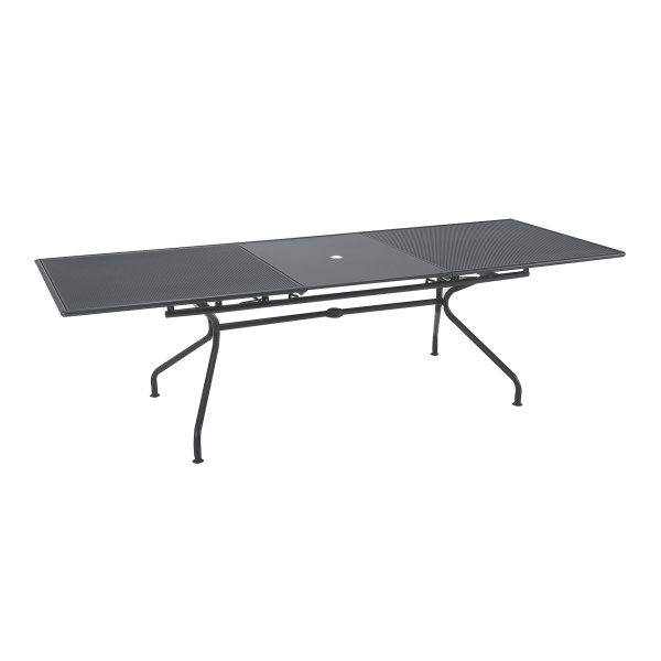 Metal extending dining table 230x100 Athena 3425 by EMU