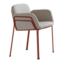 Fauteuil métallique rembourré B-1321 Ari Fauteuil métallique rembourré B-1321 Ari