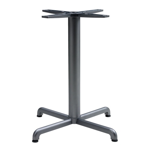 Outdoor metal table base