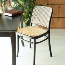 Chaise en bois courbé tressée A-8137 CS