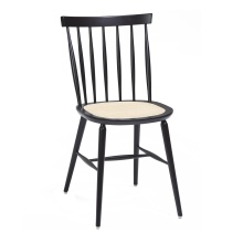 Chaise en bois avec assise tressée A-9854 Antilla Erba