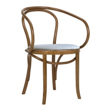 Fauteuil bistrot en bois courbé B-1840
