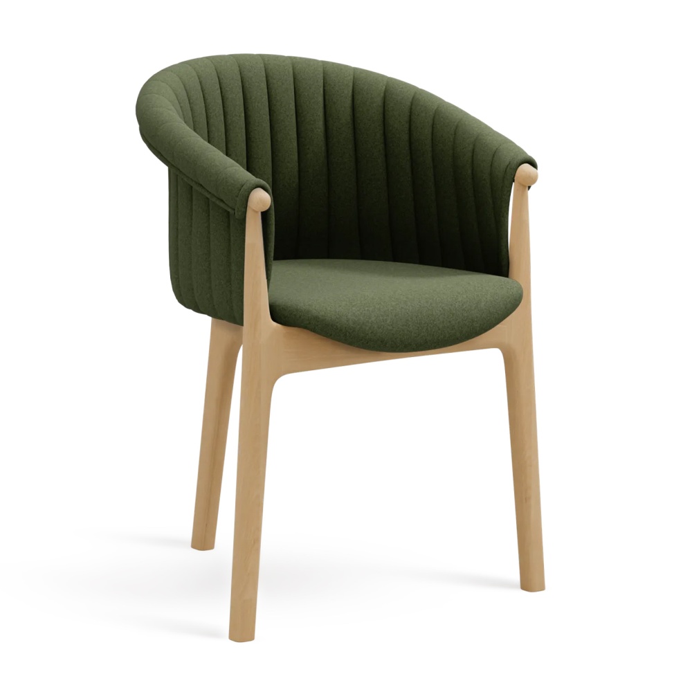 Chaise en bois à trois pieds B-2945 EVO Chaise en bois à trois pieds B-2945 EVO