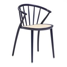 Fauteuil en bois avec assise tressée B-9824 Sudoku Erba