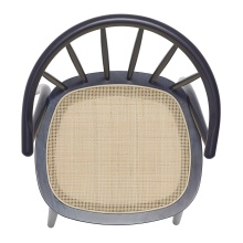 Fauteuil en bois avec assise tressée B-9824 Sudoku Erba