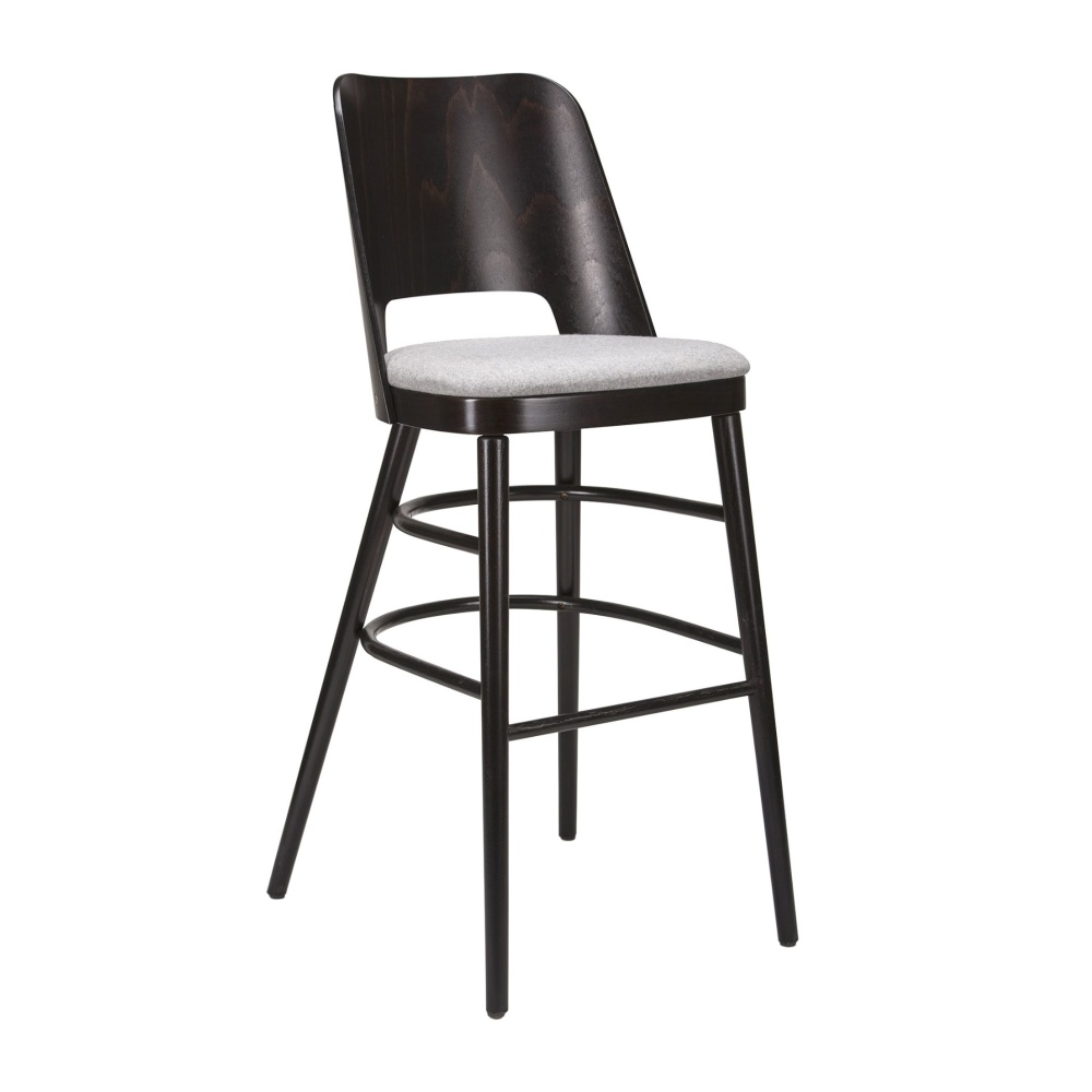 Wooden bar stool H-0043