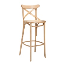 Vienna bent wood bar stool H-1230