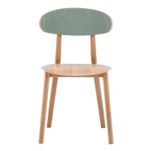Wooden chair with upholstered back A-4238 Lof